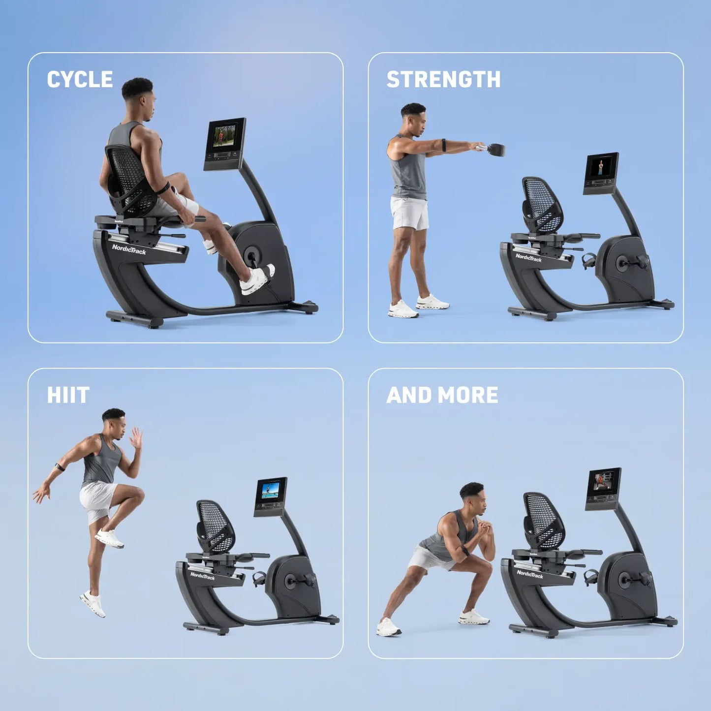 NEW 10 Recumbent Bike